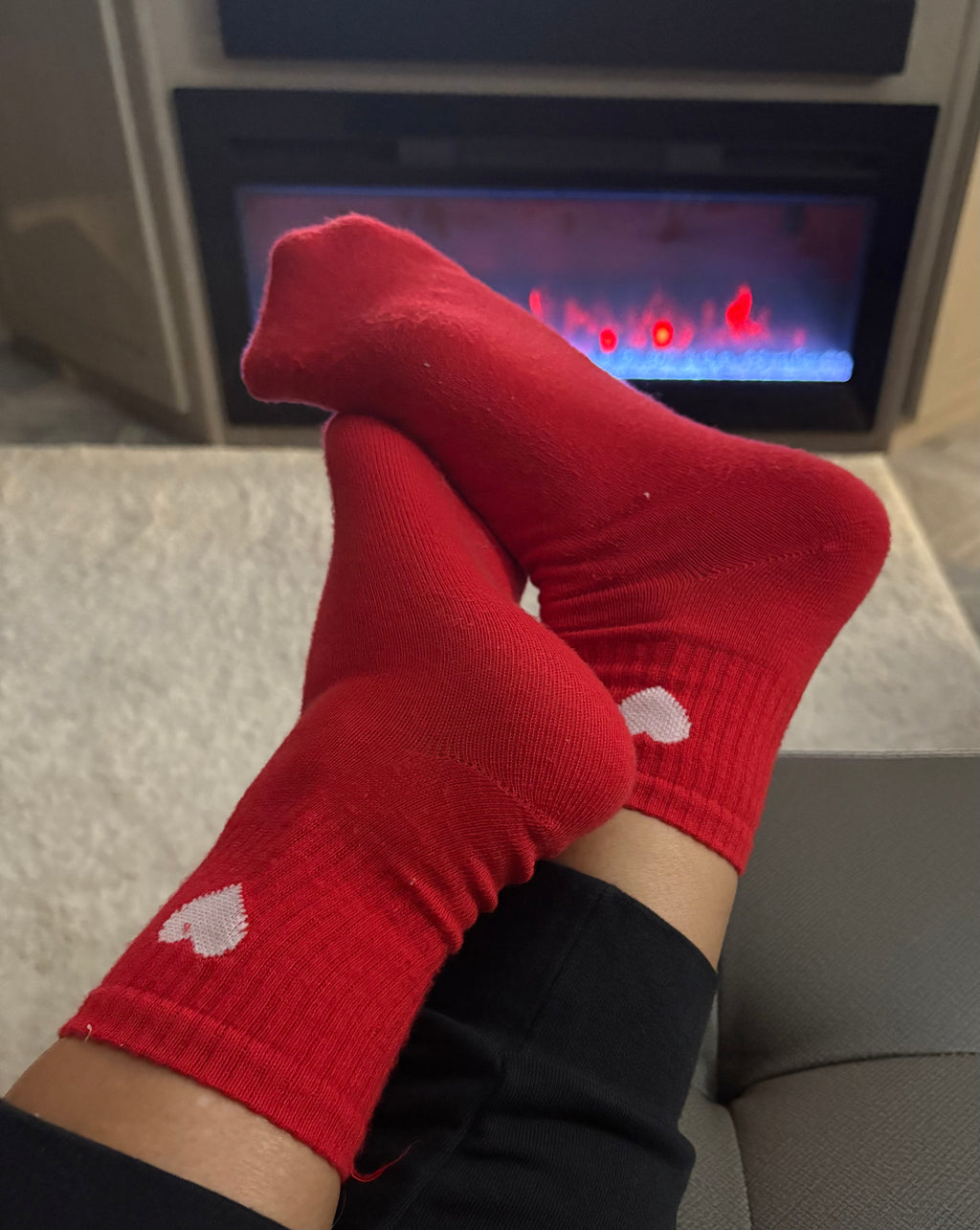 Used/Worn Socks ❤️🤍❤️
