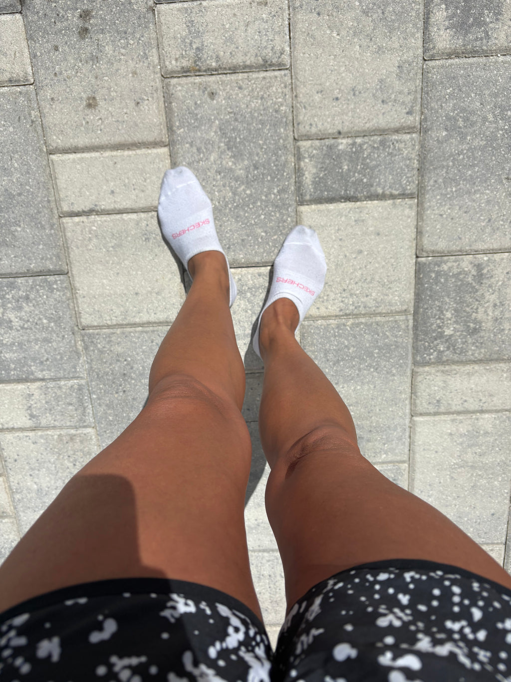 Used White Athletic Socks 🤍🩷🤍 FOUR days wear