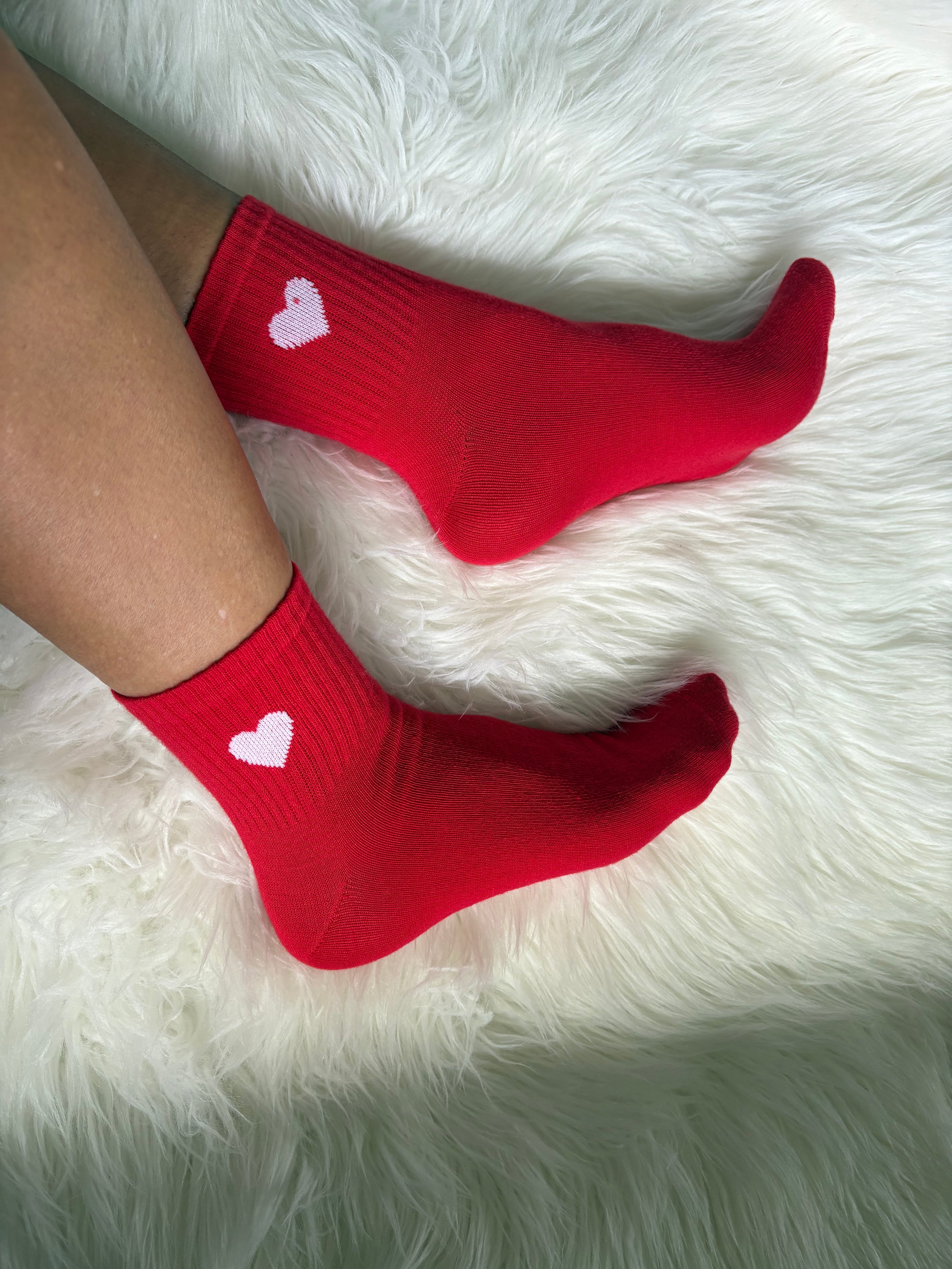 Used/Worn Socks ❤️🤍❤️