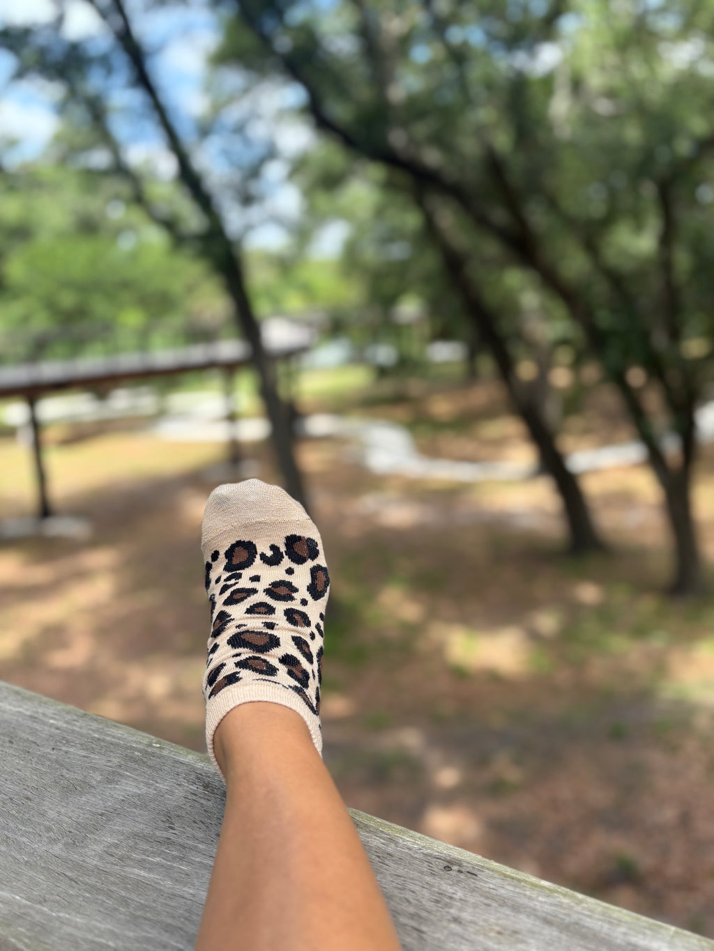 Used Cheetah 🐆 Ankle Socks 🖤