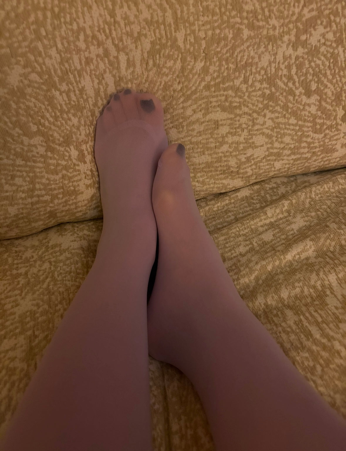 Used/Worn Purple Tights 💜