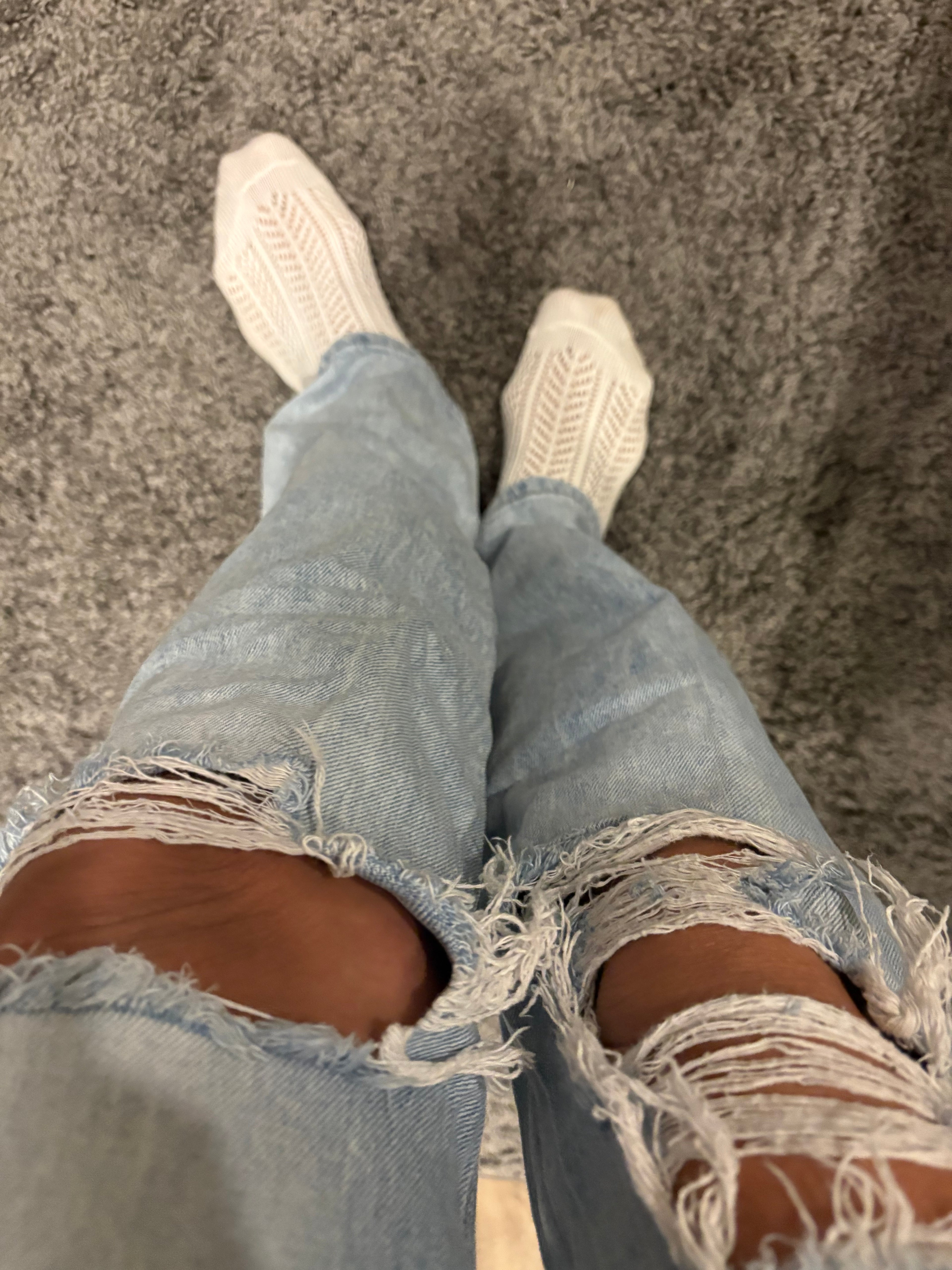 Thin women’s ankle socks