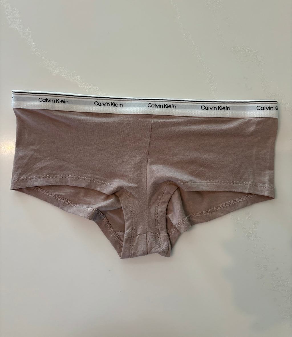 Nude Calvin Klein Boy Shorts 🤎