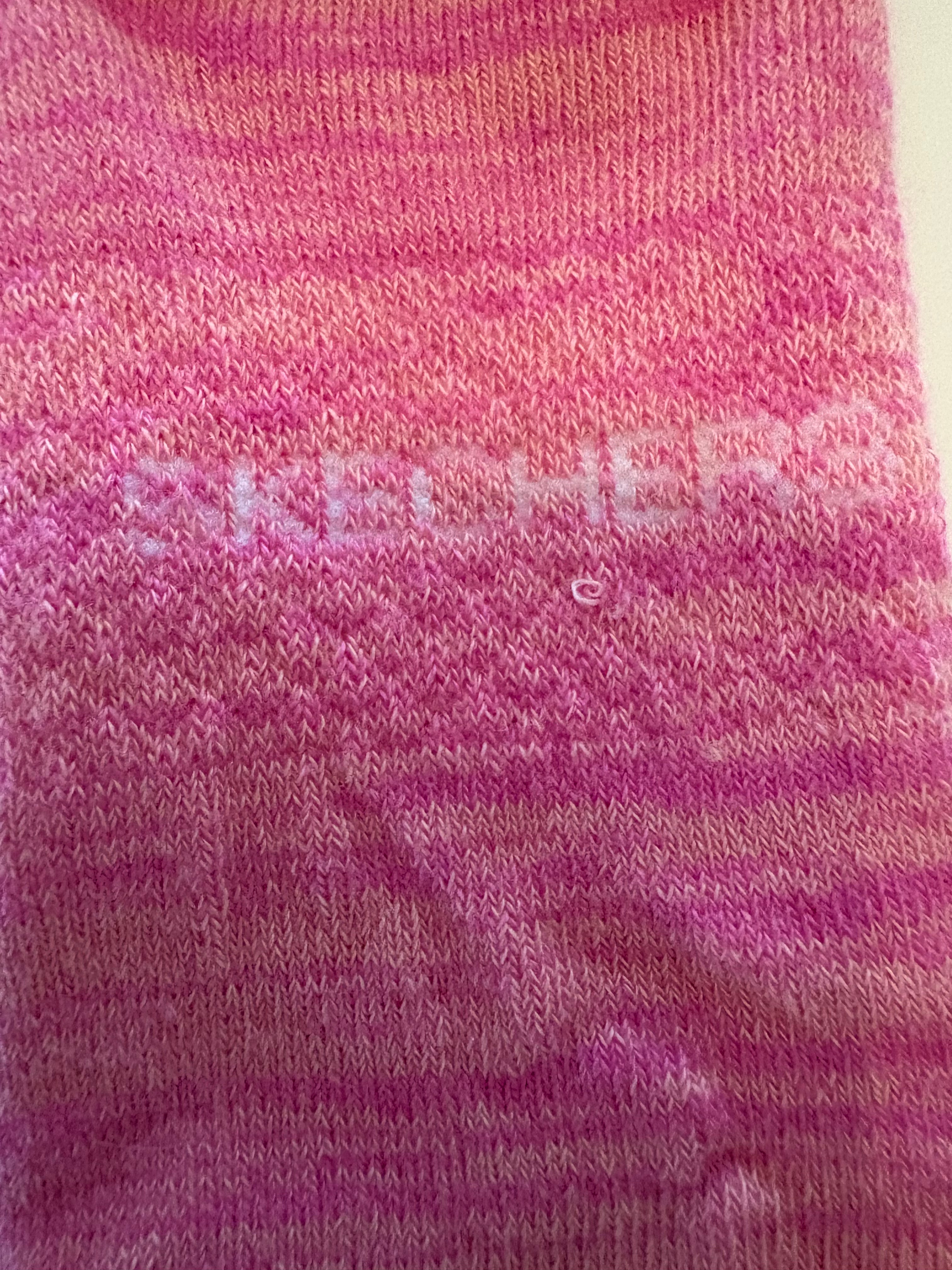 Worn/Used VS Thong/Sketchers Sock Combo 🩷🧡🩷