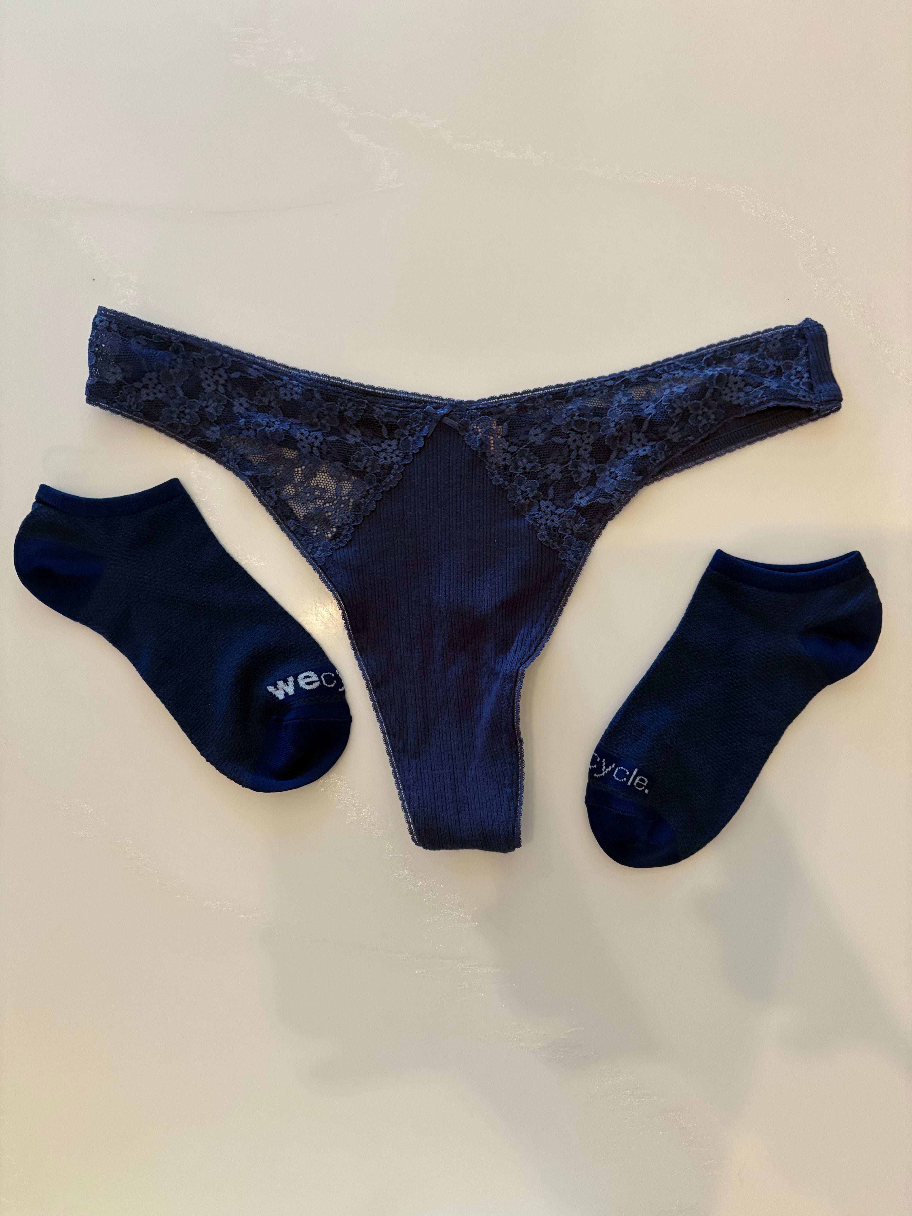 Used VS Panties & Sock Combo 💙