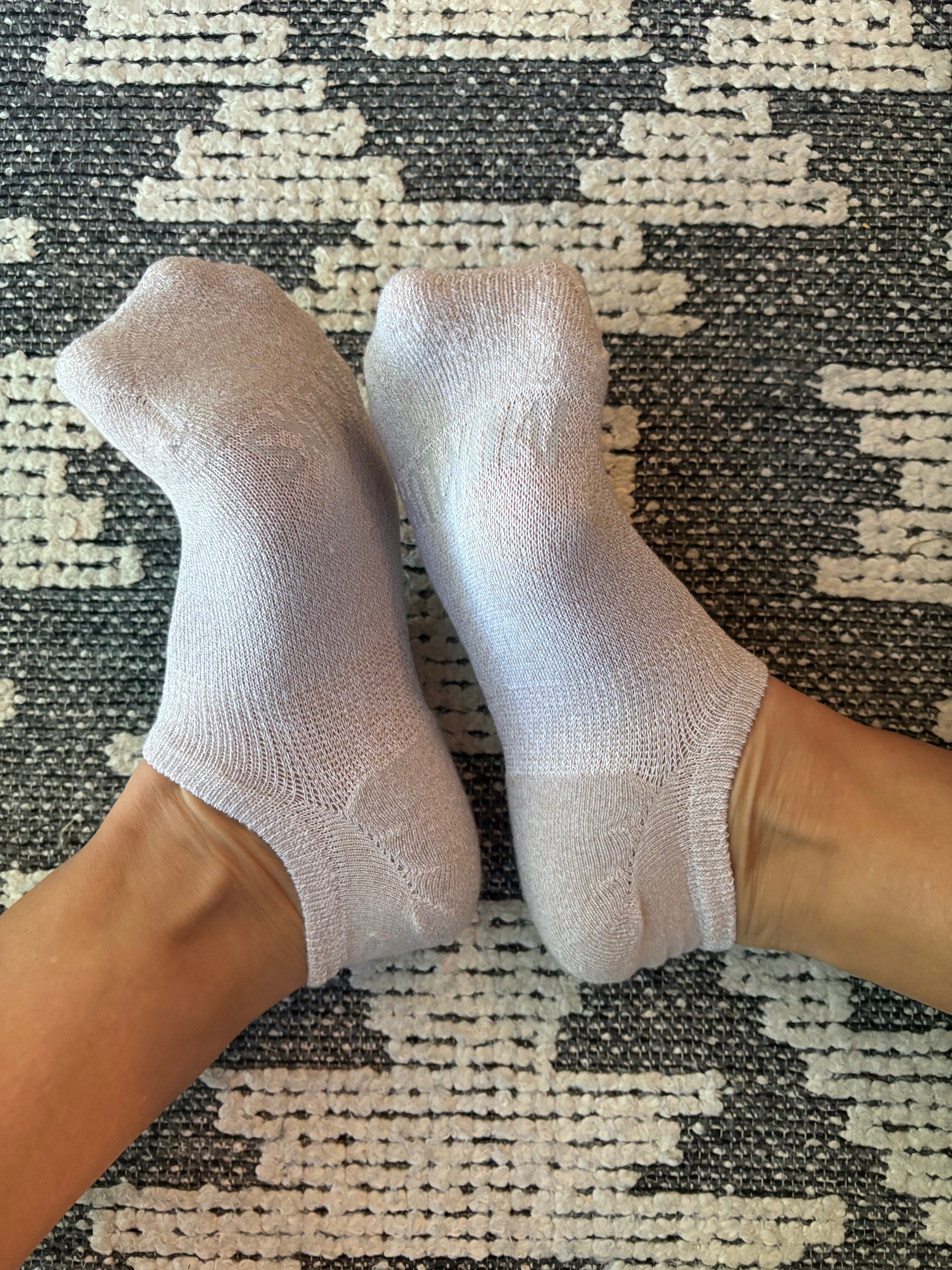 Well Worn Calvin Klein Boy Shorts & MukLuk Sock Combo 🤎