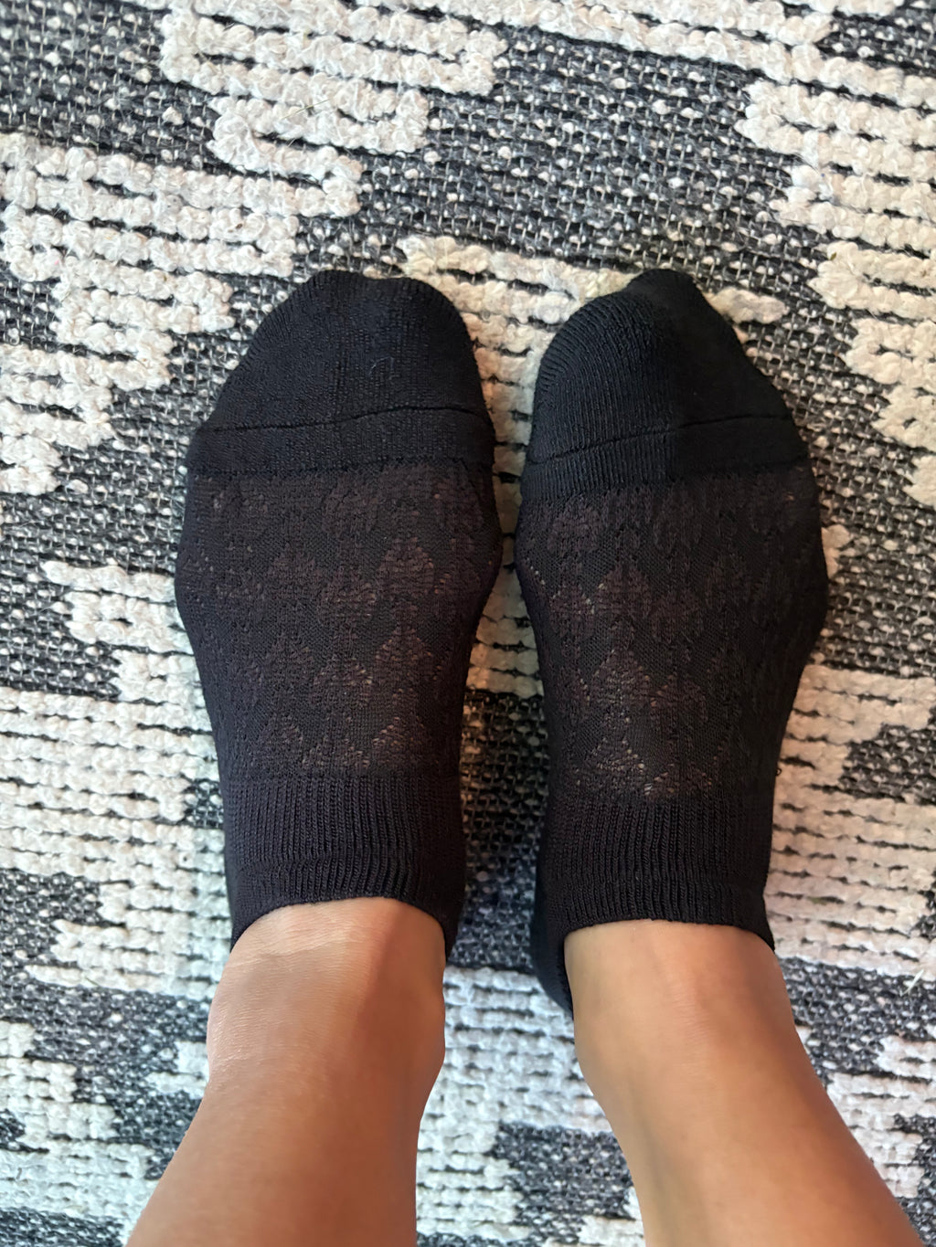 Well Worn Black Socks 🖤