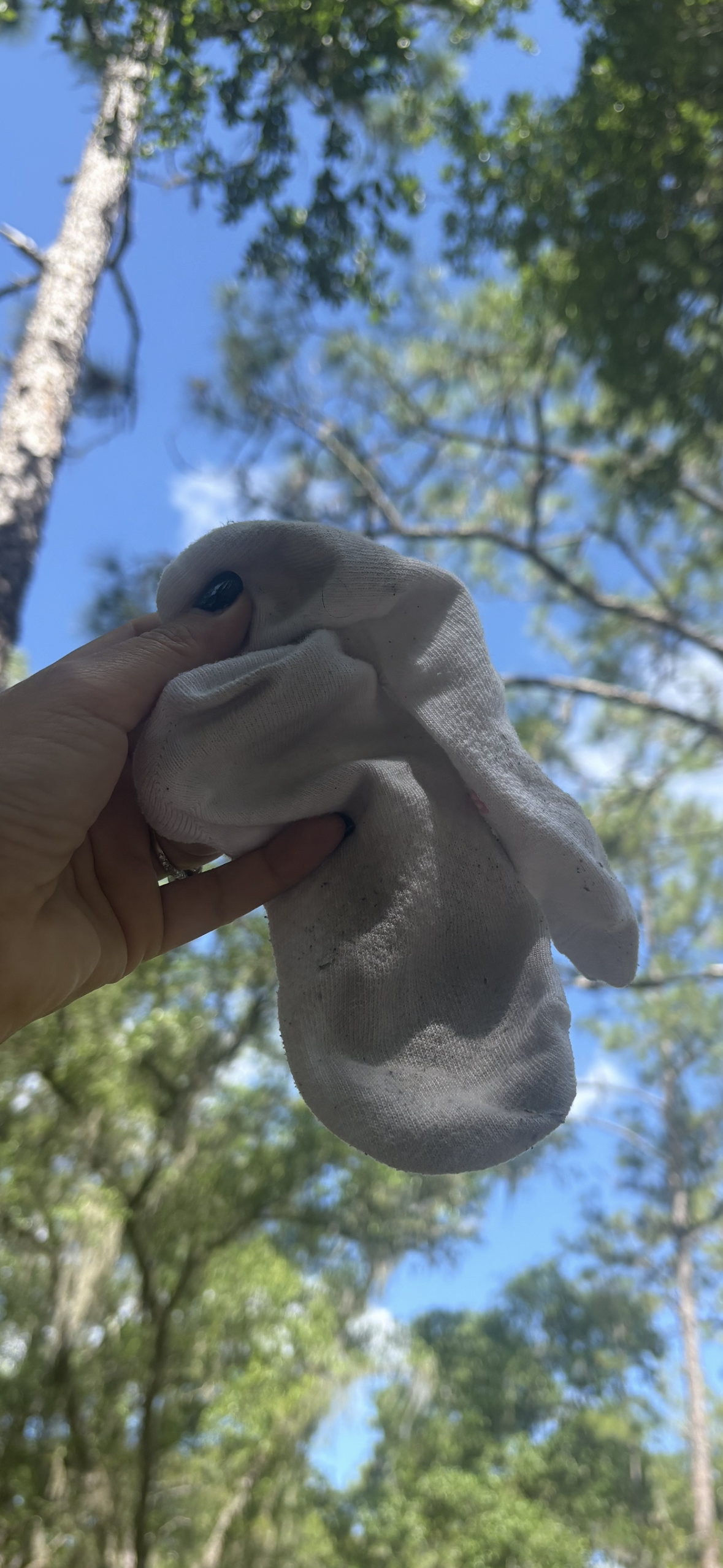 Used White Athletic Socks 🤍🩷🤍 FOUR days wear