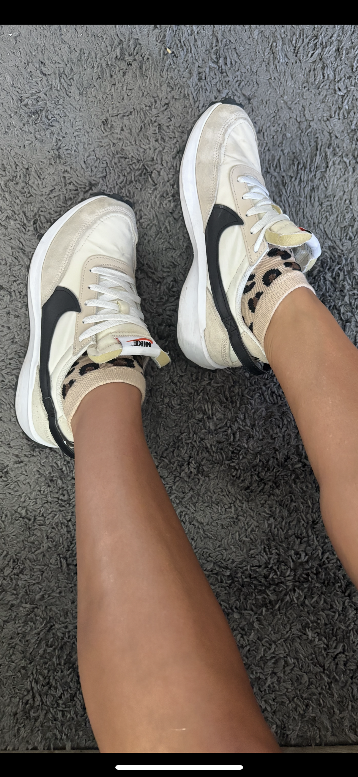 Used Cheetah 🐆 Ankle Socks 🖤