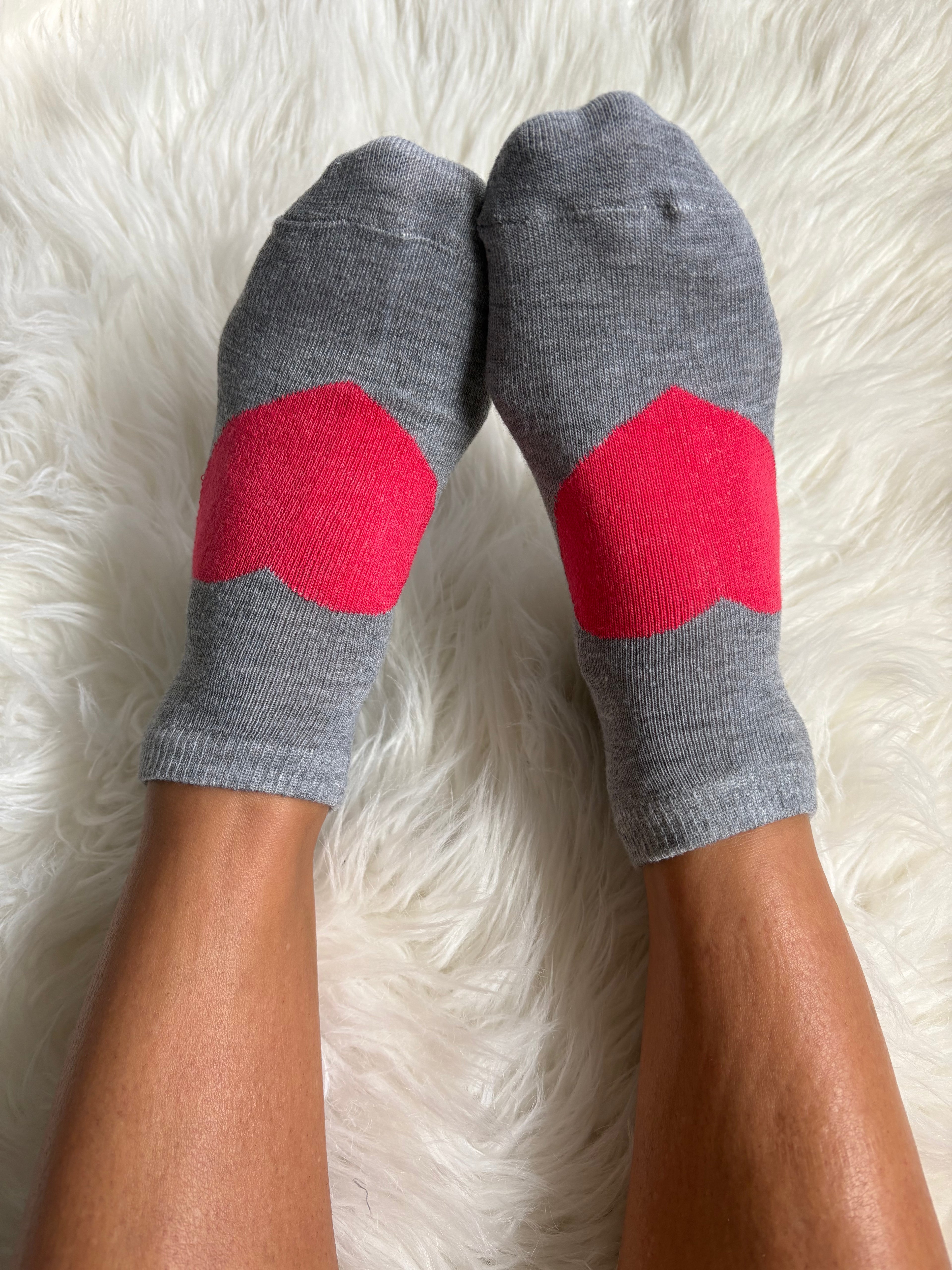 Worn/Used Socks 🩶❤️🩶