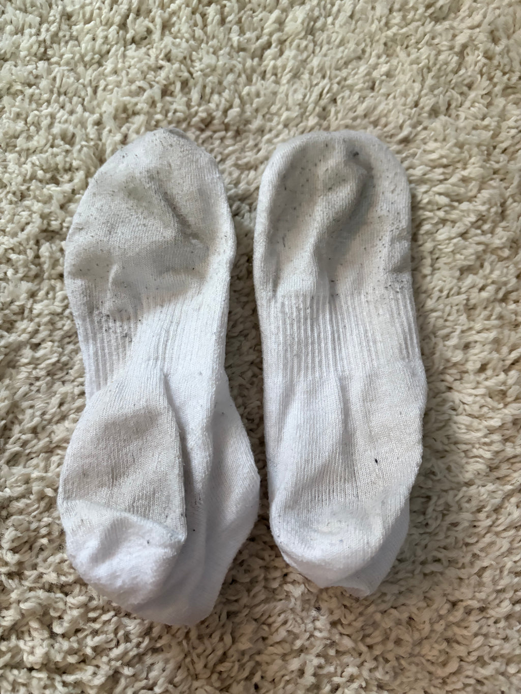 Worn White Champion Socks - (3 Wears) Women’s 🩶🤍🩶