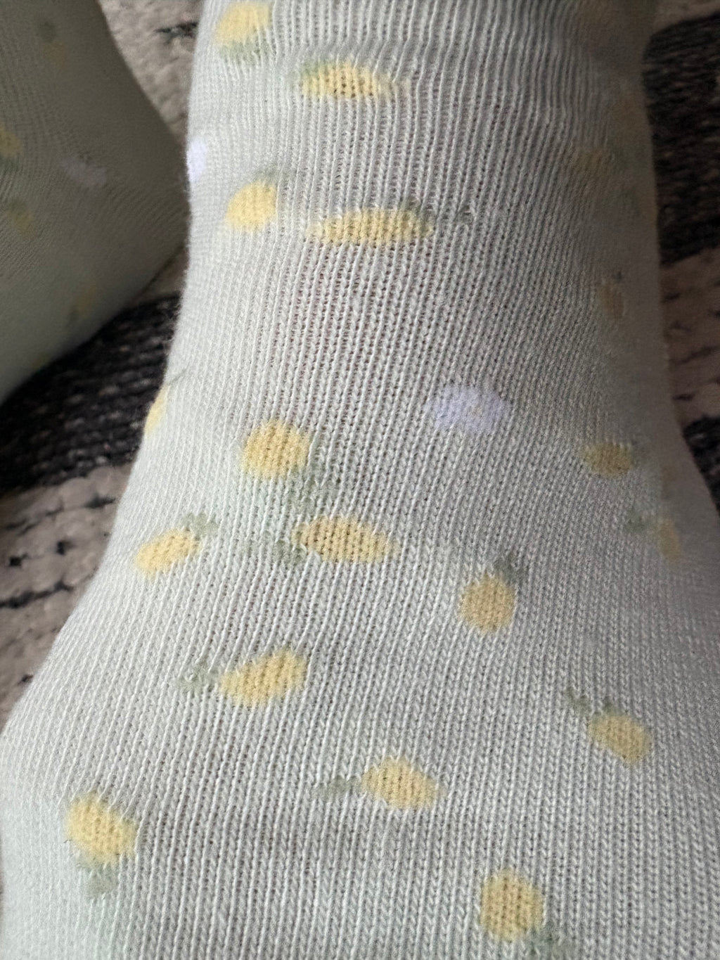 Worn/Used Cute Women’s Socks 🍋🍋