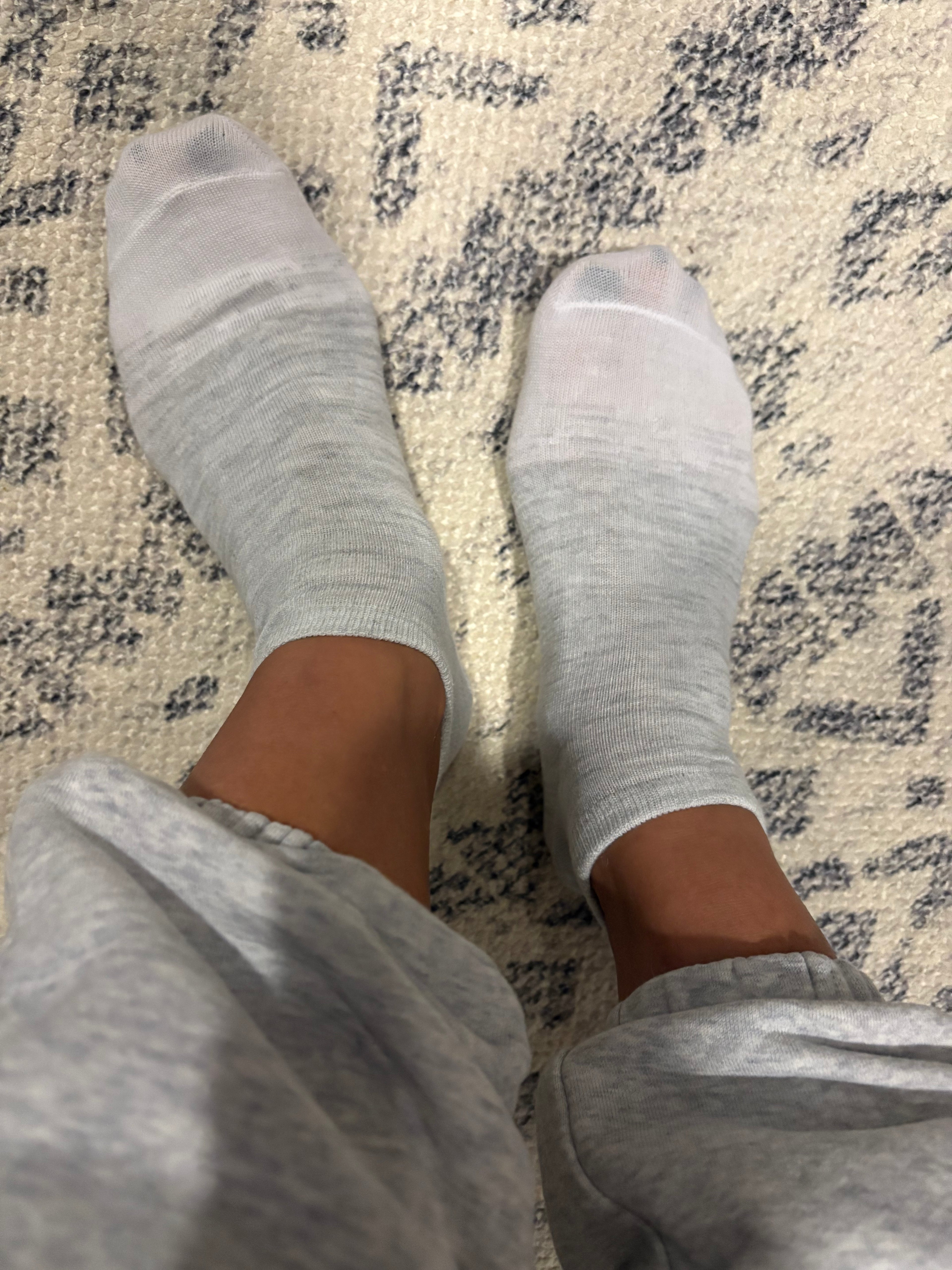 Worn/Used Women’s Socks 🩶🤍🩶