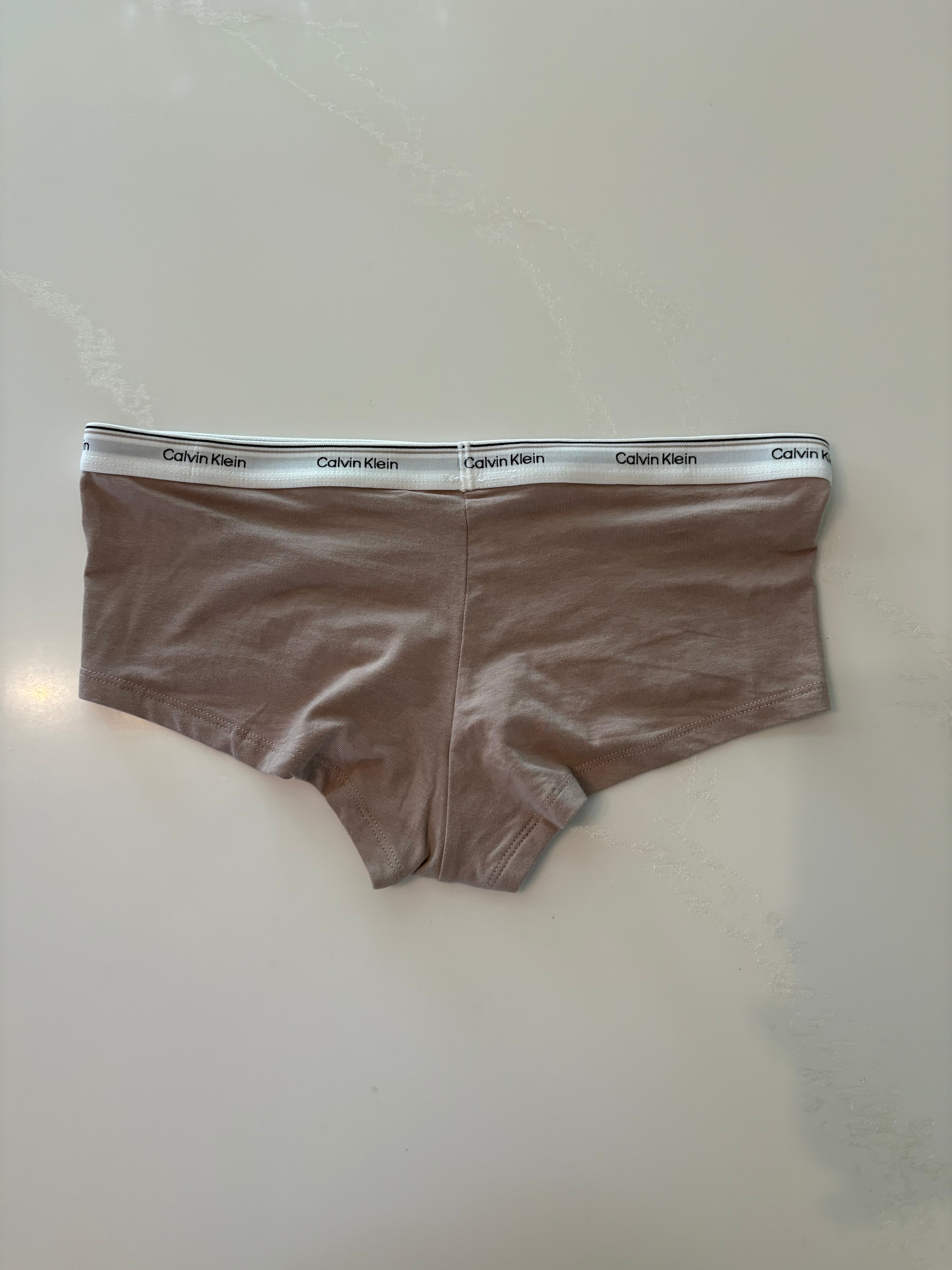Nude Calvin Klein Boy Shorts 🤎