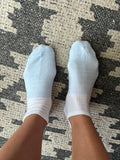 Worn/Used Women’s Socks 🩵🤍🩵