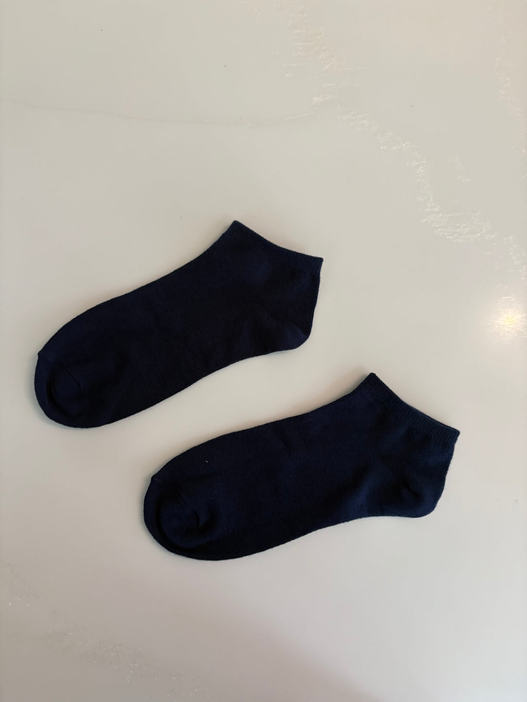 Worn/Used Navy Women’s Blue Socks