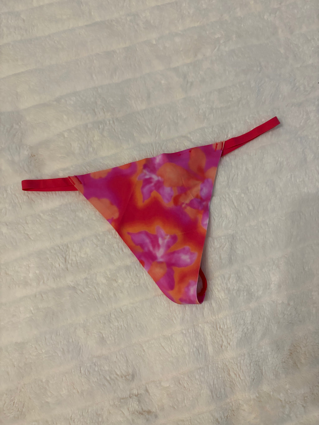Worn/Used VS Micro Thong 🩷🧡🩷